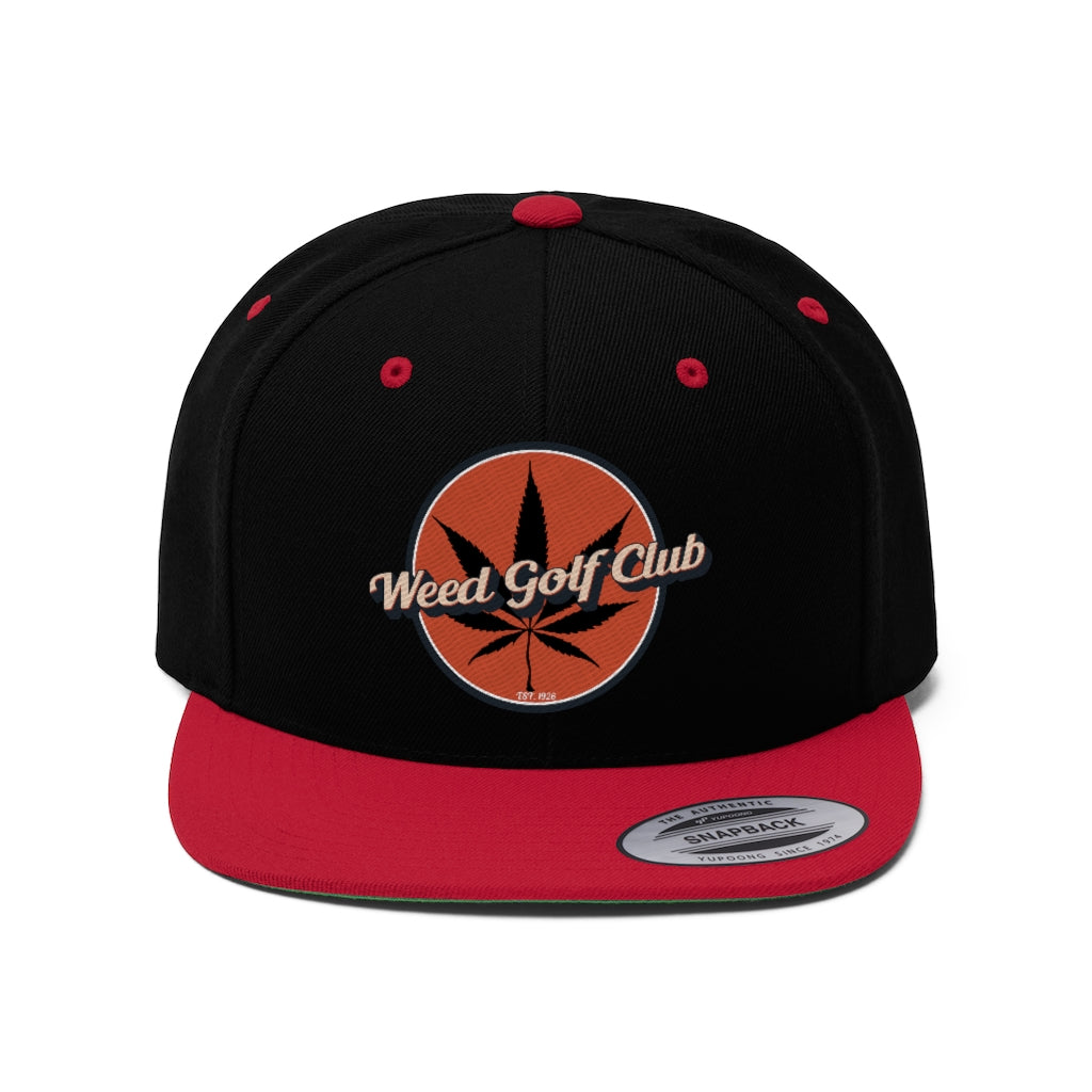 Unisex Flat Bill Hat