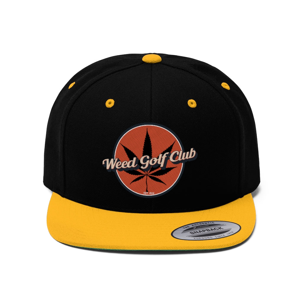 Unisex Flat Bill Hat