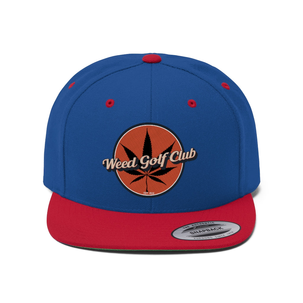 Unisex Flat Bill Hat