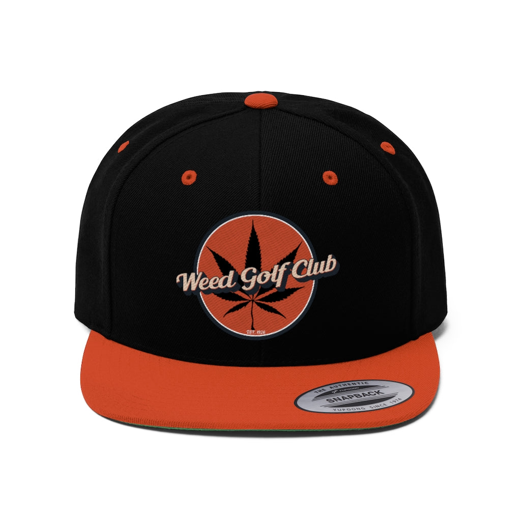 Unisex Flat Bill Hat