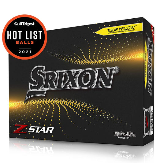 Z-STAR GOLF BALLS/TOUR YELLOW